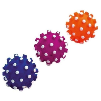 Karlie Hračka pro psy míček ježatý pískací 9 cm