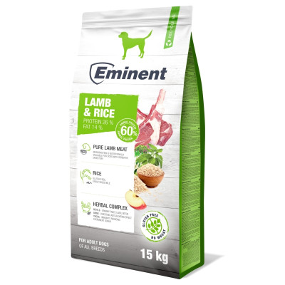 EMINENT 26/14 Lamb & Rice 15 Kg