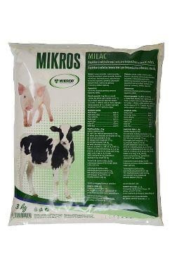 Mikros MILAC krmné mléko pro hospodářská a domácí zvířata 3kg
