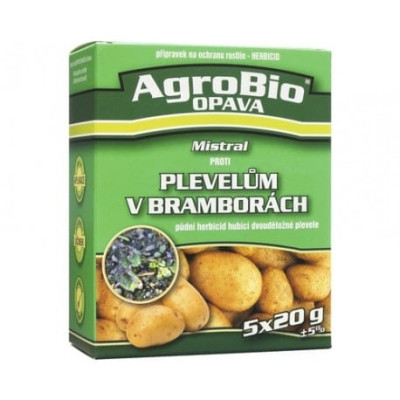 Agrobio Mistral proti plevelům v bramborách 5x20g