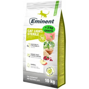 Eminent Cat Light Sterile 10+2 kg